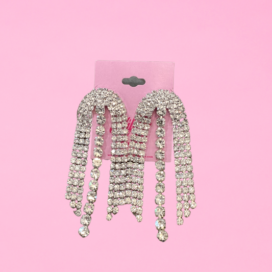 Rhinestone Party Earrings
