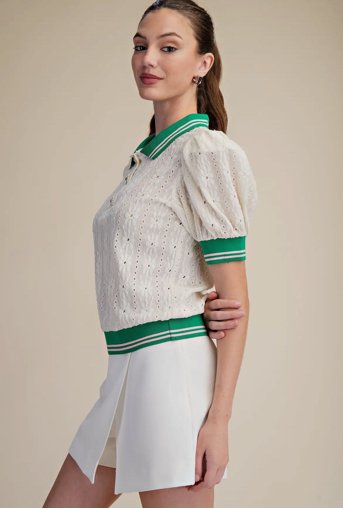 The Court Side Prep Top - Milo & Lily Boutique