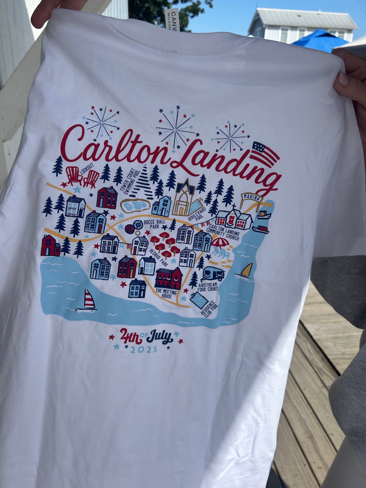 Carlton Landing Fourth of July Tee - ADULT