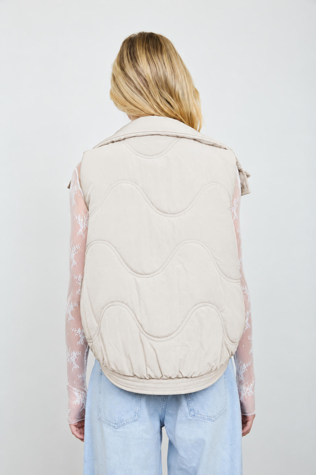 Après All Day Cinched Puffer Jacket – Ivory