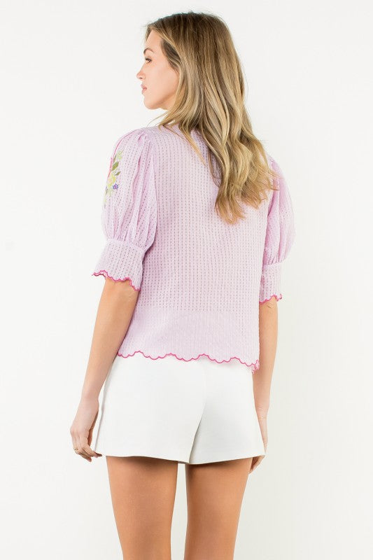 The Rosalie Ribbon Top