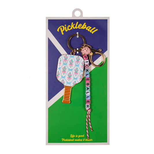 Pickleball Paddle Keychain Bag Charm - Milo & Lily Boutique