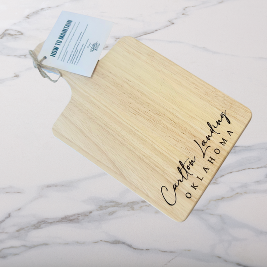 Carlton Landing, OK Cutting Board