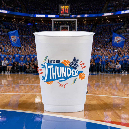 Thunder Up Set of 10 Frost Flex Reusable Cups - Milo & Lily Boutique