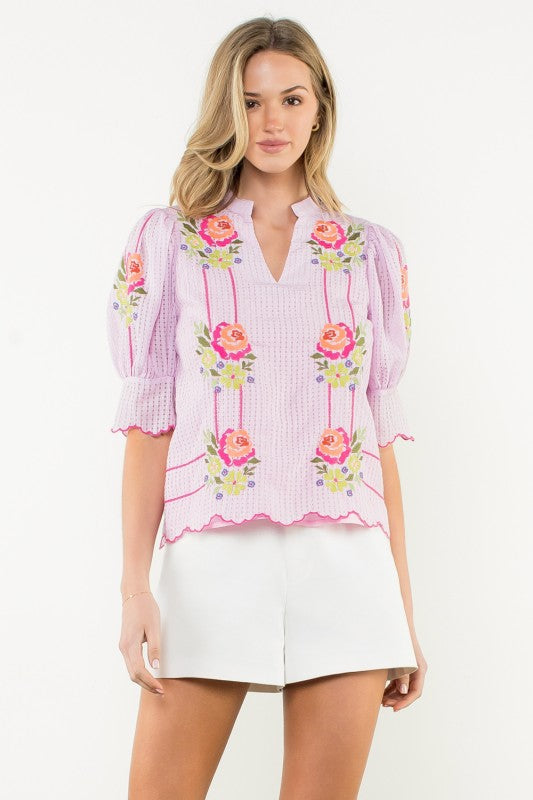 The Rosalie Ribbon Top