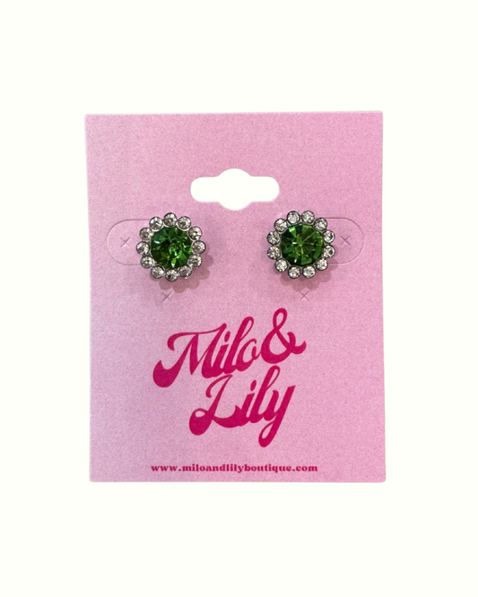 Springtime Sparkle Stud Earrings