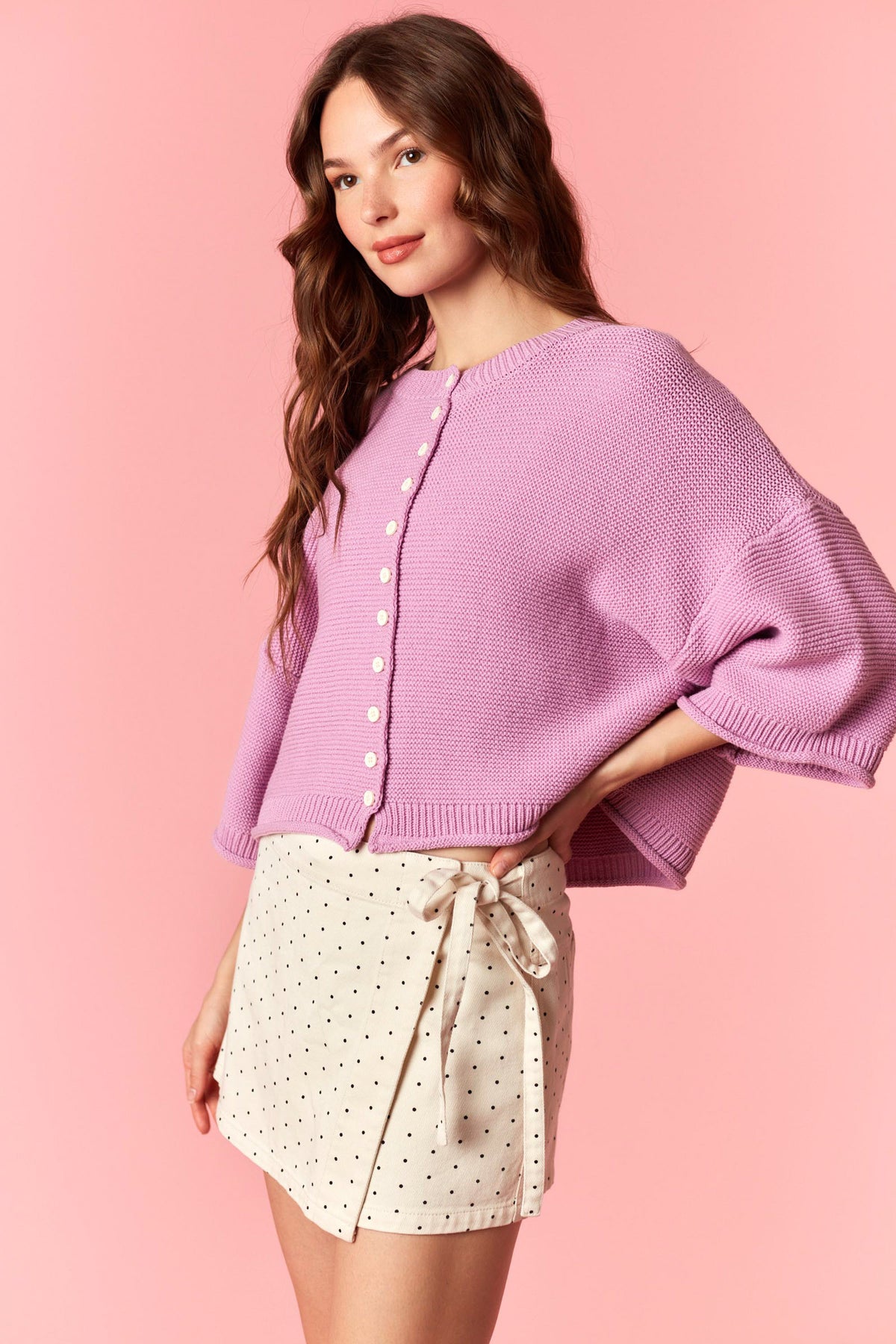 The Everyday Cardigan - Orchid - Milo & Lily Boutique