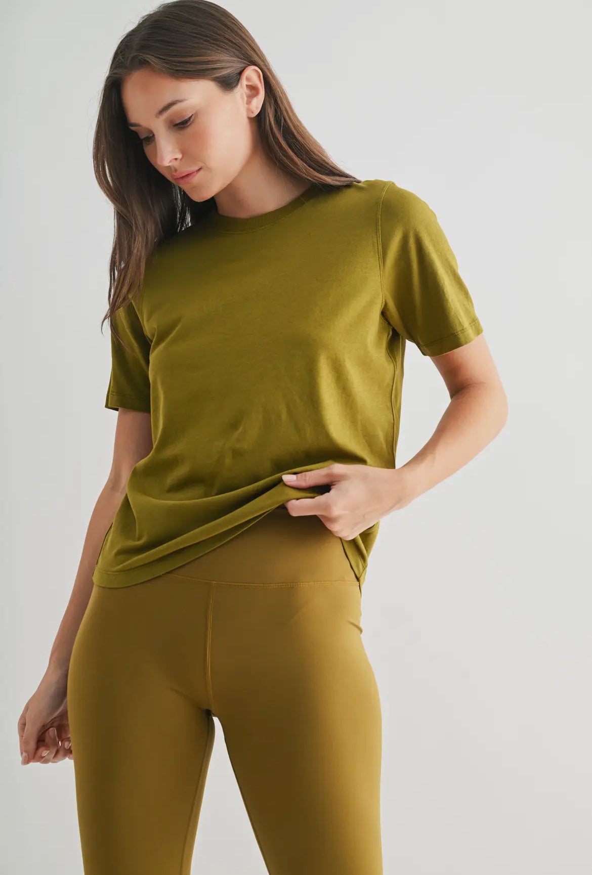 Back to Basics Solid Tees : Multiple Color Options Available - Milo & Lily Boutique