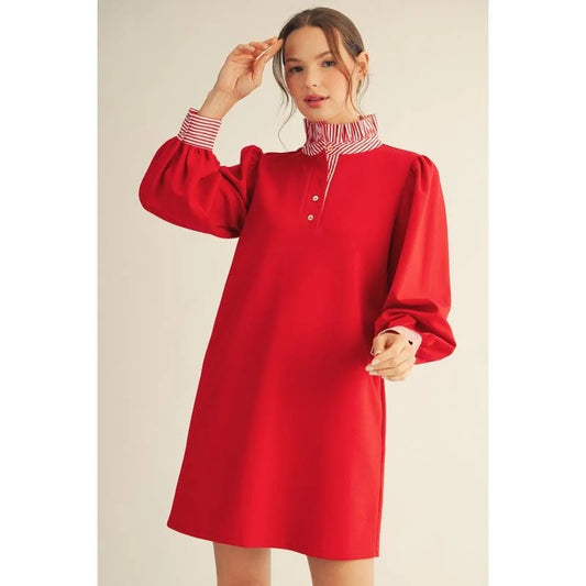 The Love Note Ruffle Dress - Milo & Lily Boutique