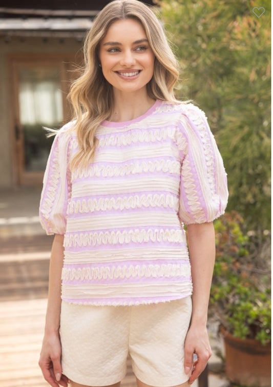 The Coney Island Textured Top