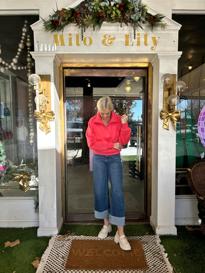 Dove Pullover Half Zip Sweater : Multiple Colors