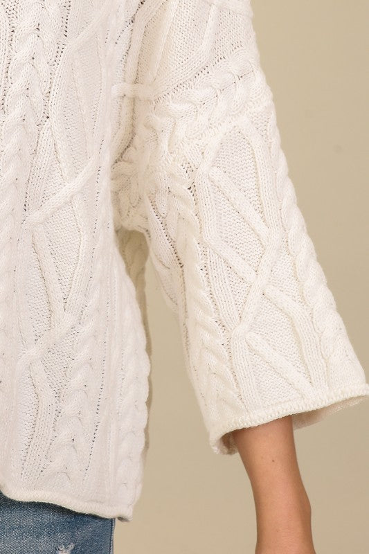 The Cable Cozy Sweater