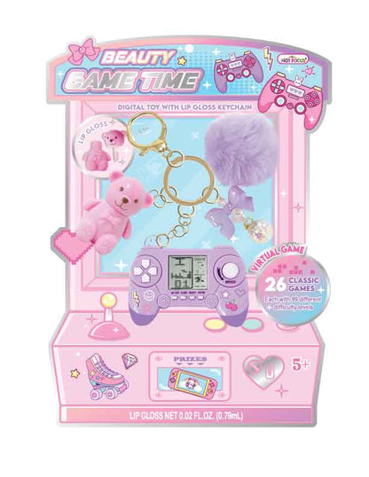 Hot Focus Beauty Game Time Keychain