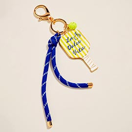 Pickleball Paddle Keychain Bag Charm - Milo & Lily Boutique