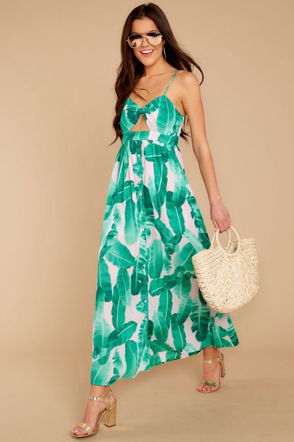 Palm Springs Cut Out Maxi Dress