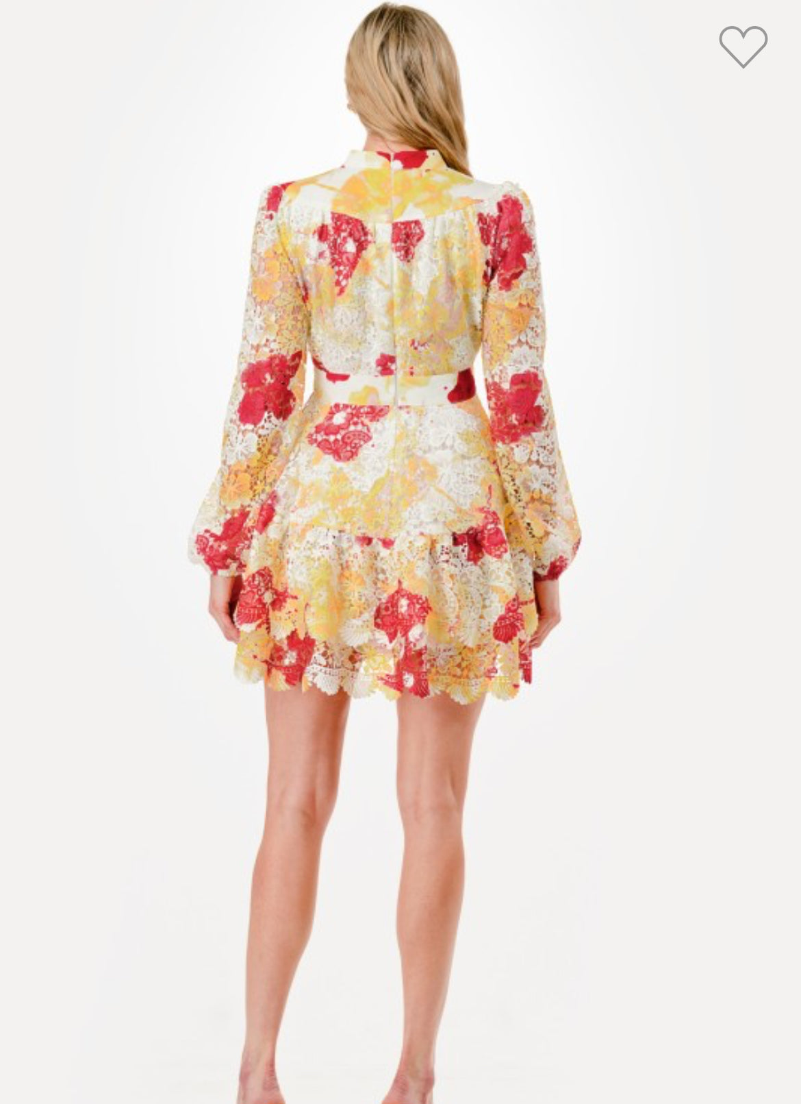 The Autumn Radiance Lace Dress 🍁✨