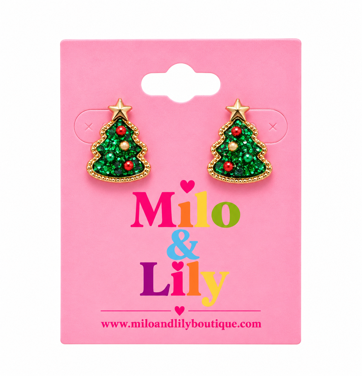 Christmas Tree Stud Earrings