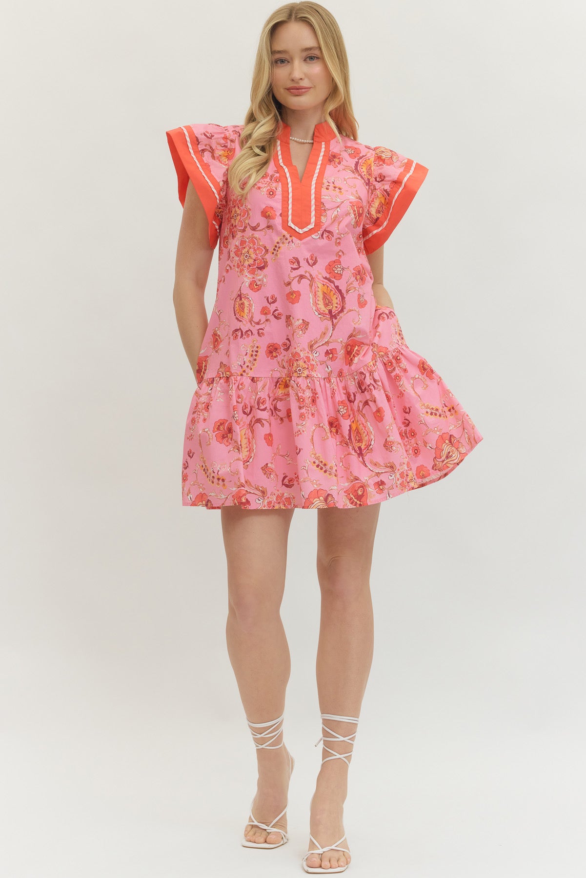The Pink Petal Parade Dress - Milo & Lily Boutique