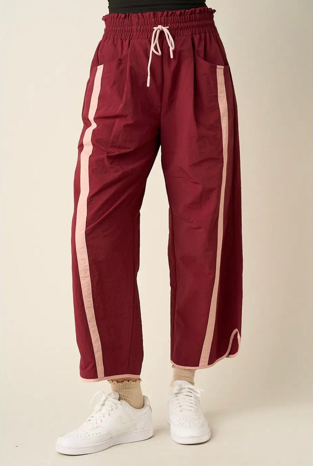 Fast Track Pants - Maroon