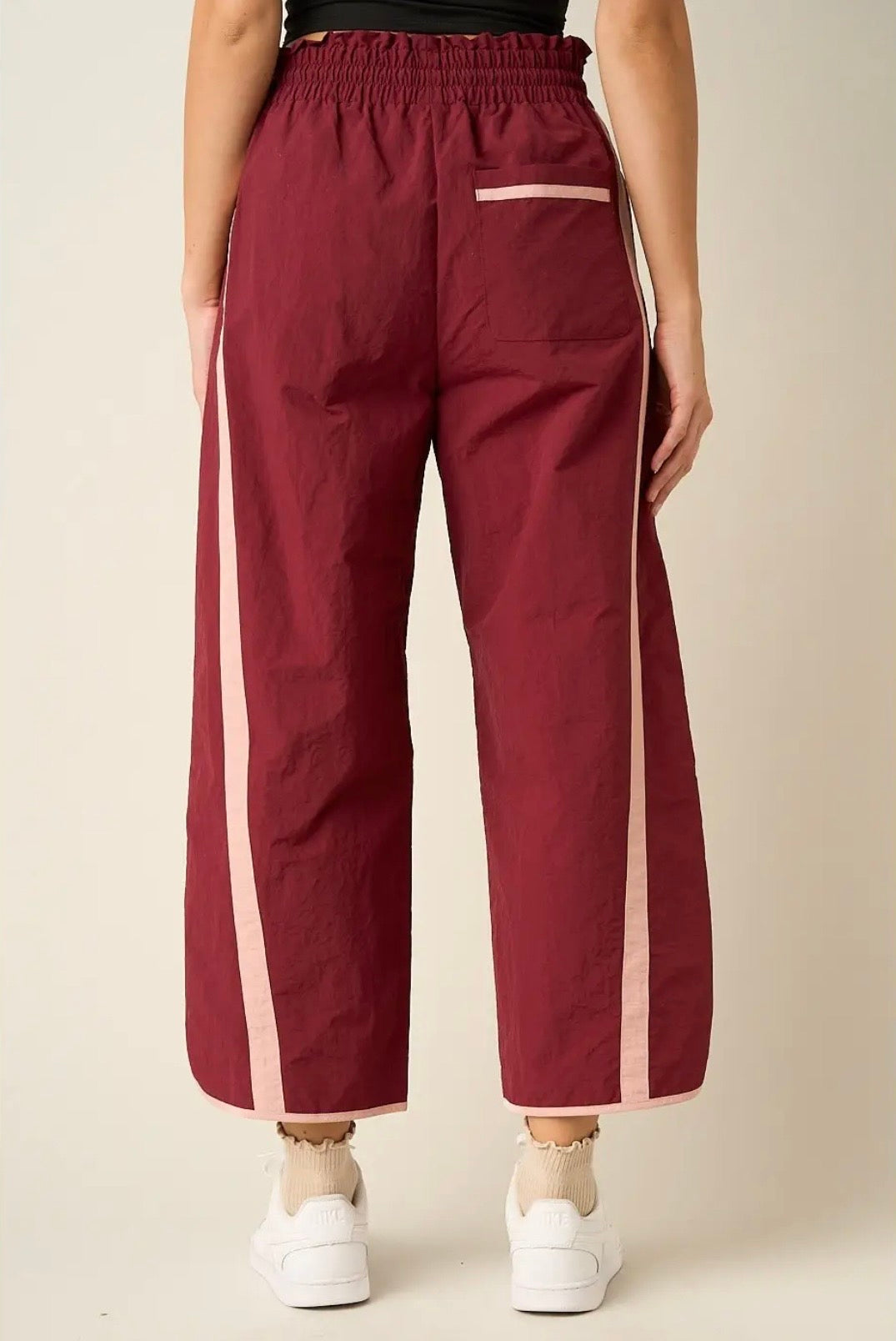 Fast Track Pants - Maroon