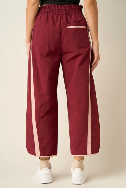Fast Track Pants - Maroon
