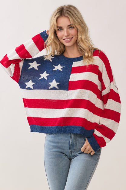 Stars, Stripes & Summer Lightweight Sweater