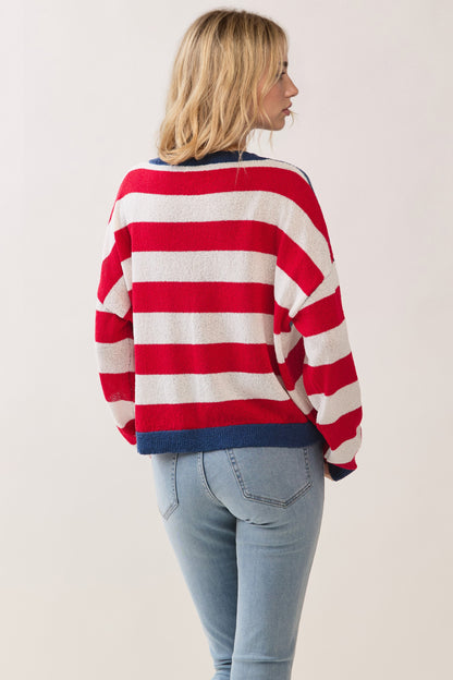 Stars, Stripes & Summer Lightweight Sweater