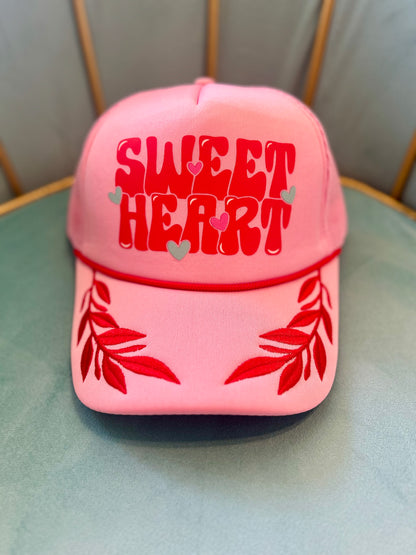 Sweetheart Pink Trucker Hat