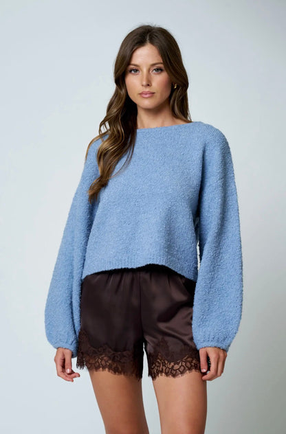 Blue Skies Cozy Sweater