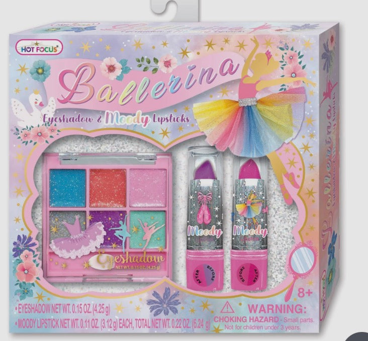 Twirl & Sparkle Ballerina Makeup Set