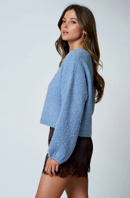Blue Skies Cozy Sweater