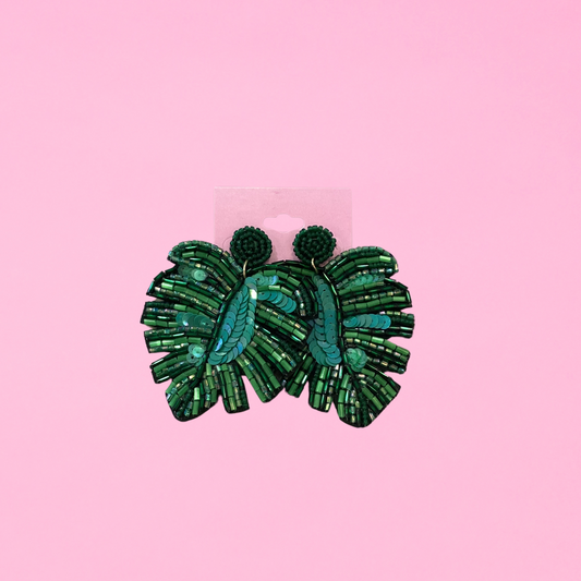 Jungle Fever Statement Earrings 🌿✨