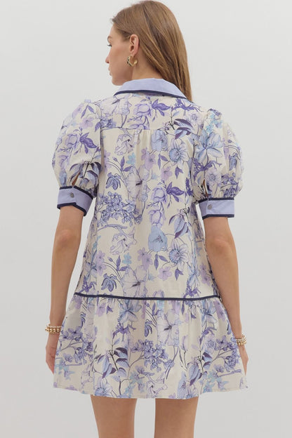 Blueberry Farmers Market Dress