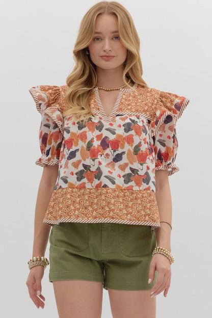 The Pumpkin Patch Blouse