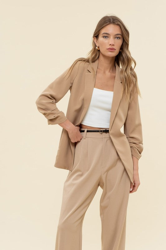 The Camel Confidence Blazer