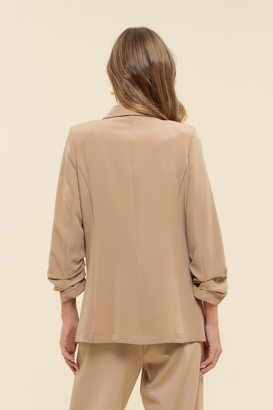 The Camel Confidence Blazer