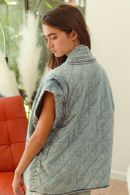 The Denim Daydream Vest