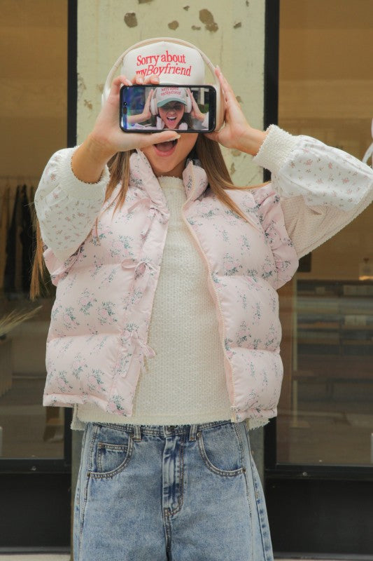 The Darling Petal Vest