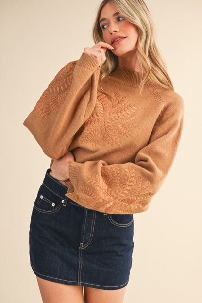 The Golden Fern Knit Sweater