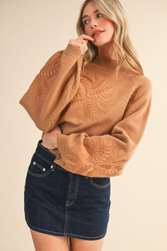 The Golden Fern Knit Sweater