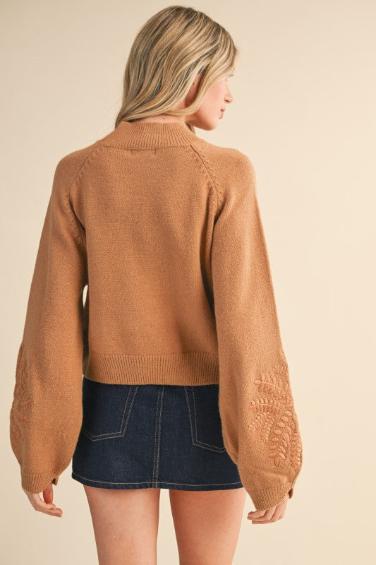 The Golden Fern Knit Sweater
