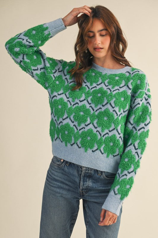 The Meadow Bloom Knit Sweater