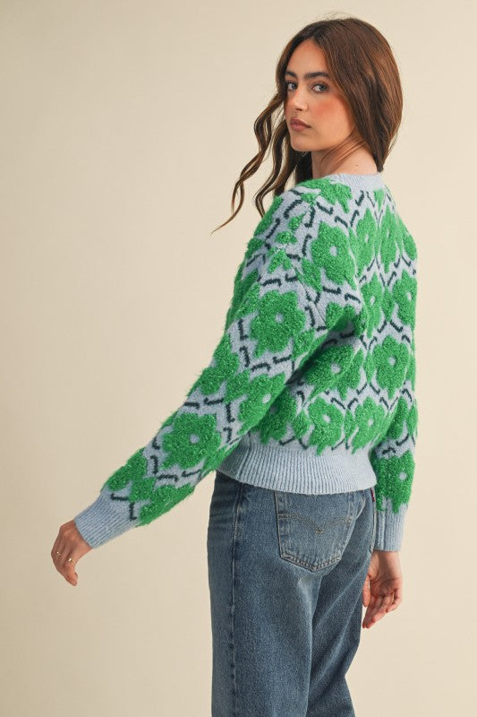 The Meadow Bloom Knit Sweater
