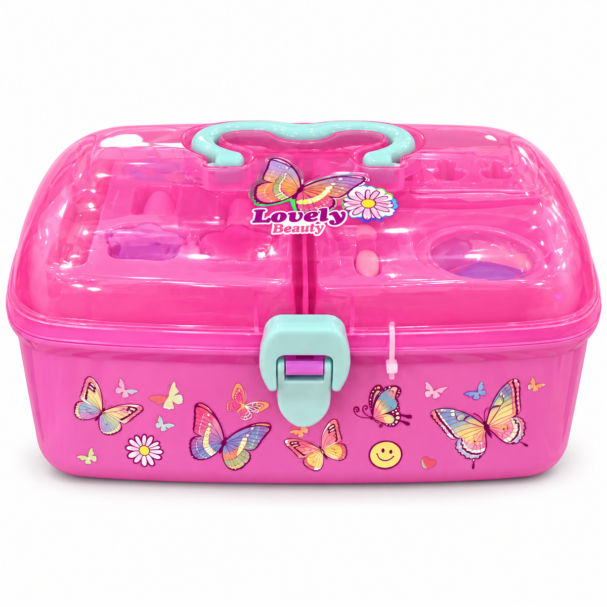 Lovely Beauty Butterfly Makeup Case - Milo & Lily Boutique