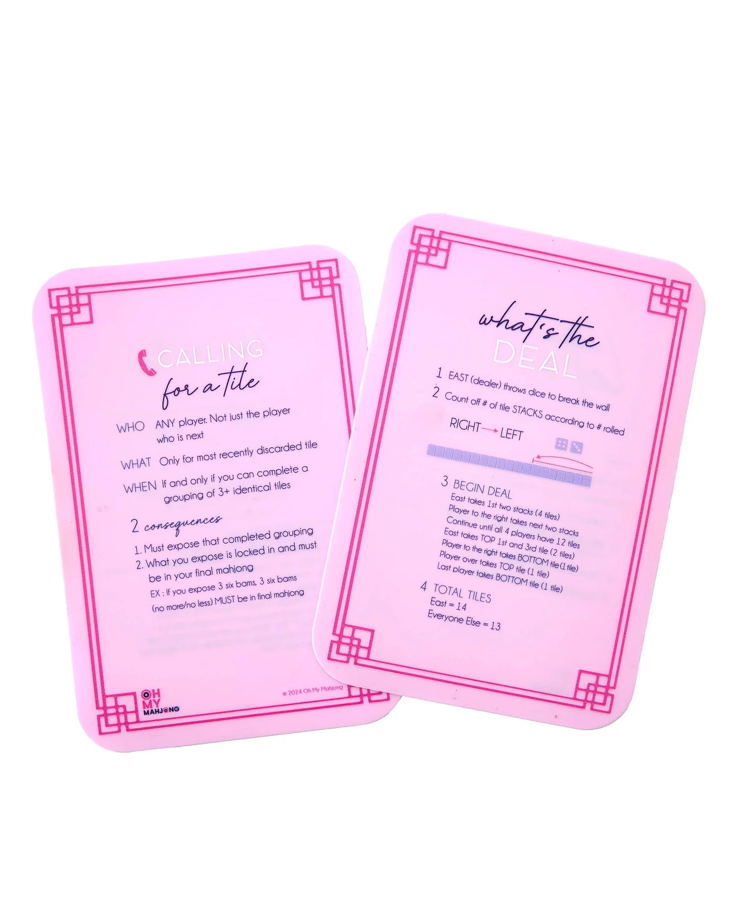 Lilac Mahjong Shuffler