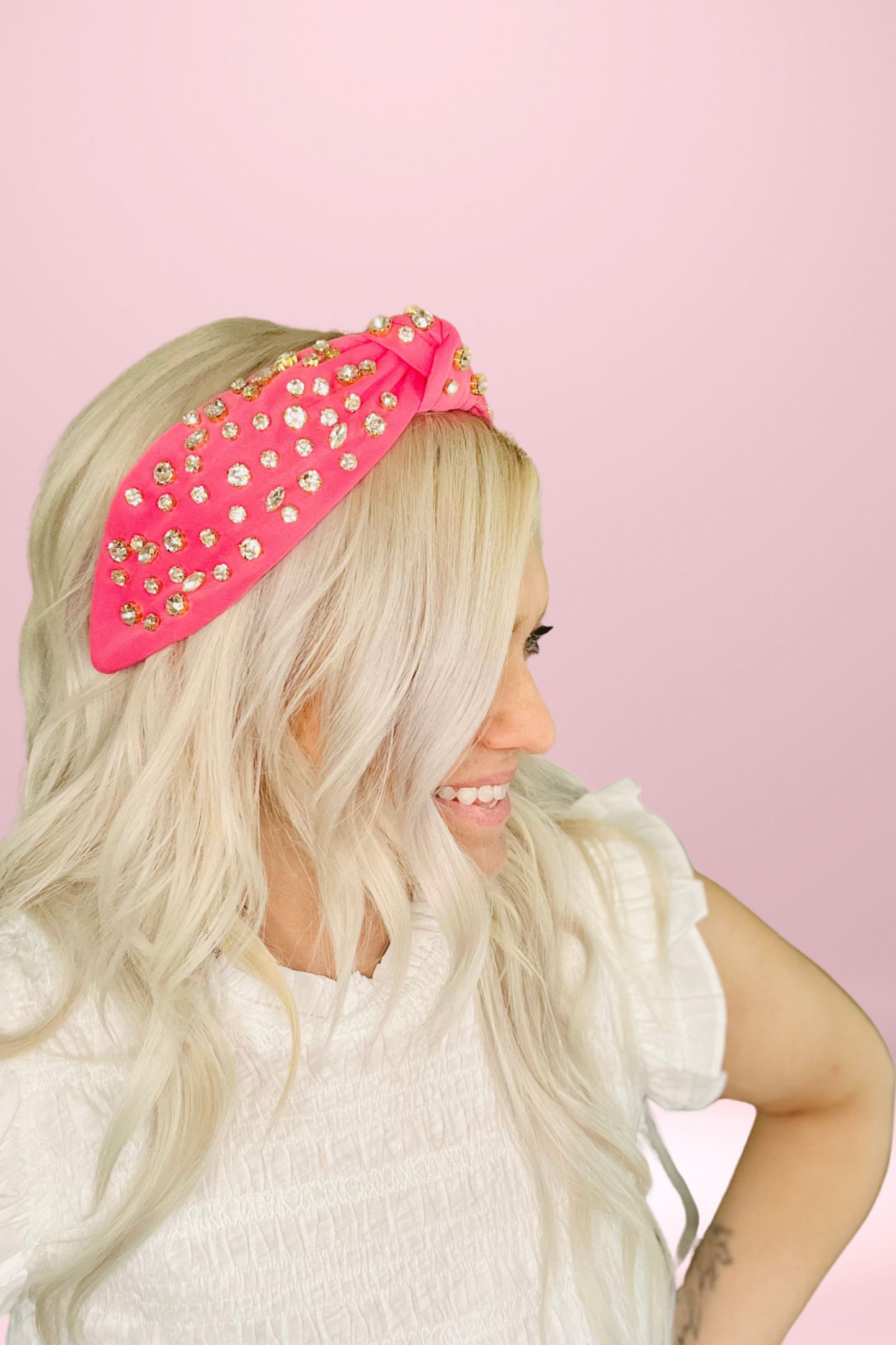 Glam Headband - Hot Pink