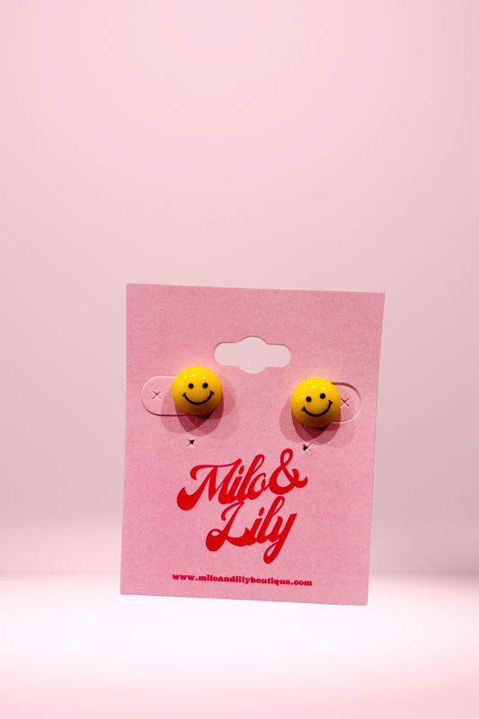 Smiley Face 😊 Stud Earrings