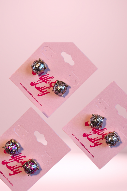 Druzy Stud Earrings