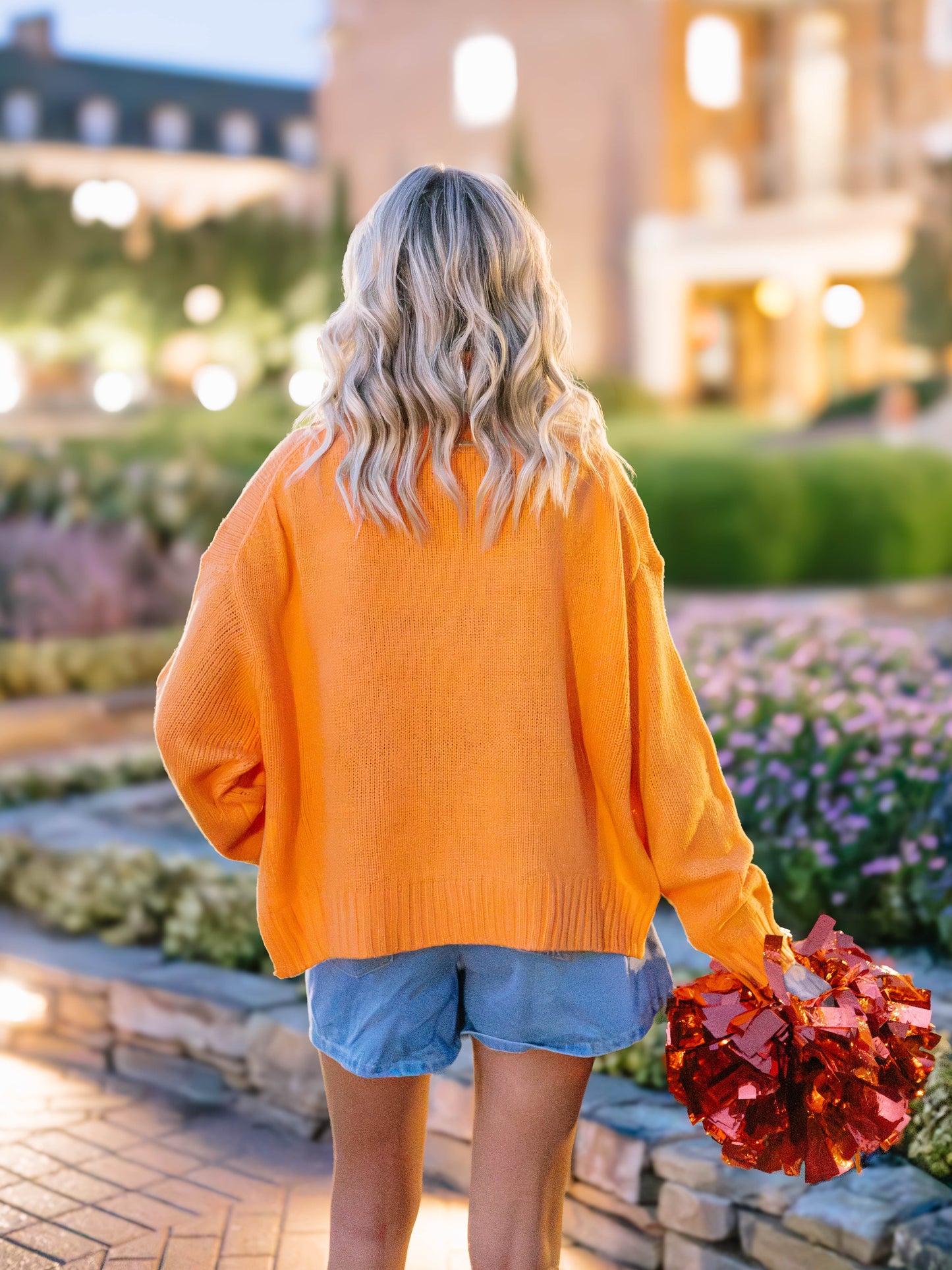 The Denim Wrap Skort
