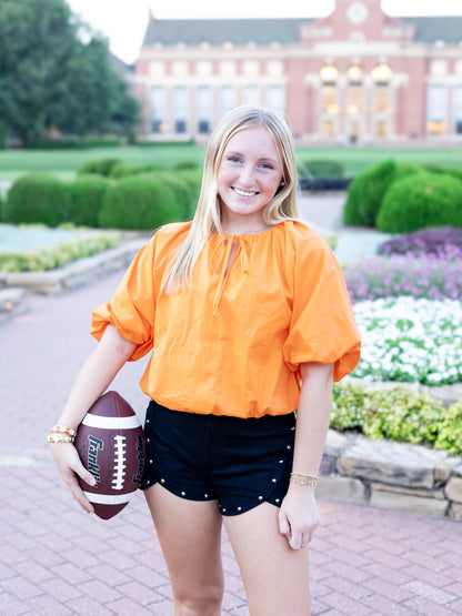 Black Faux Suede Shorts
